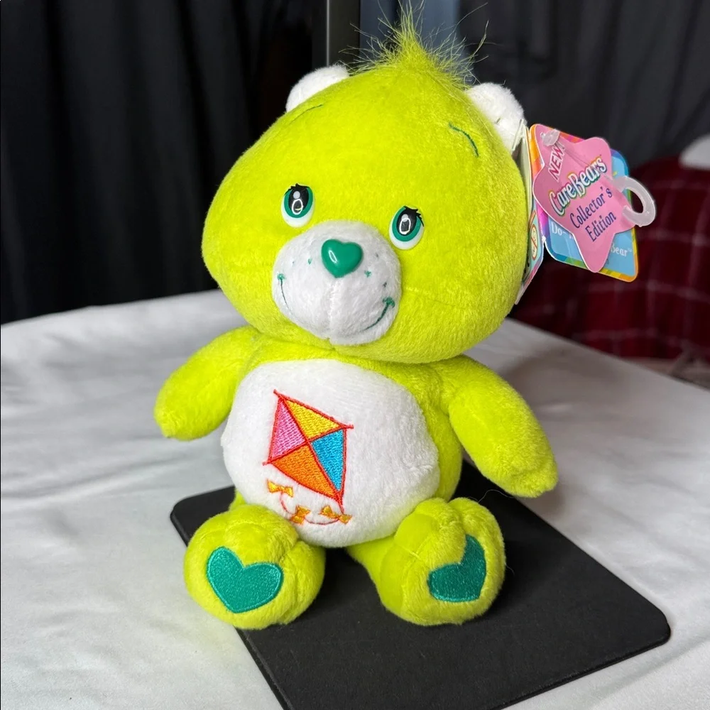 Care Bears Do Your Best Bear NWT Collector’s Edition Series 1 Green Kite Toy